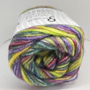 ICE Yarns Cakes Malaga Yarn, Green Pink Teal Purple